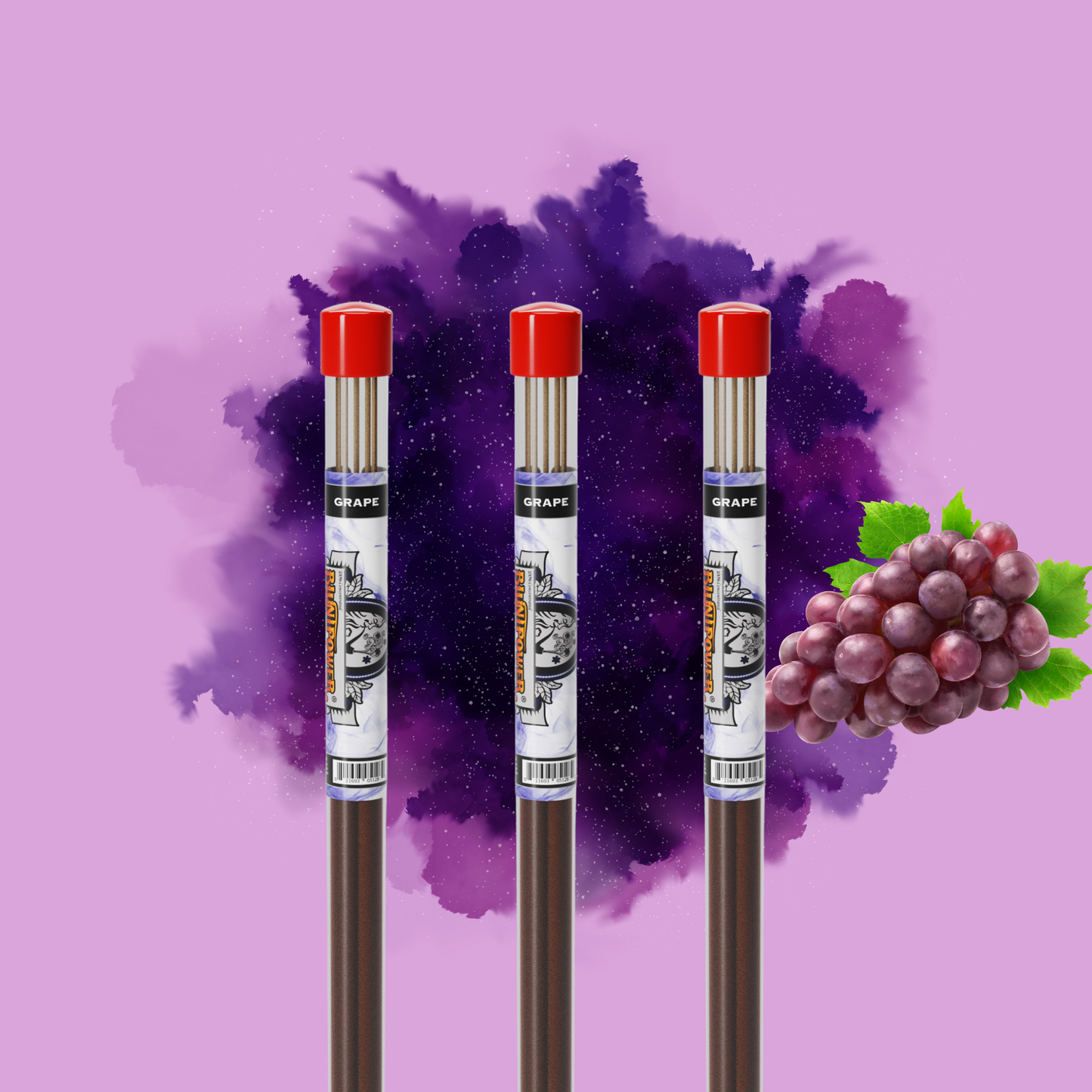 Grape Long Incense Sticks - BluntPower Air Freshener