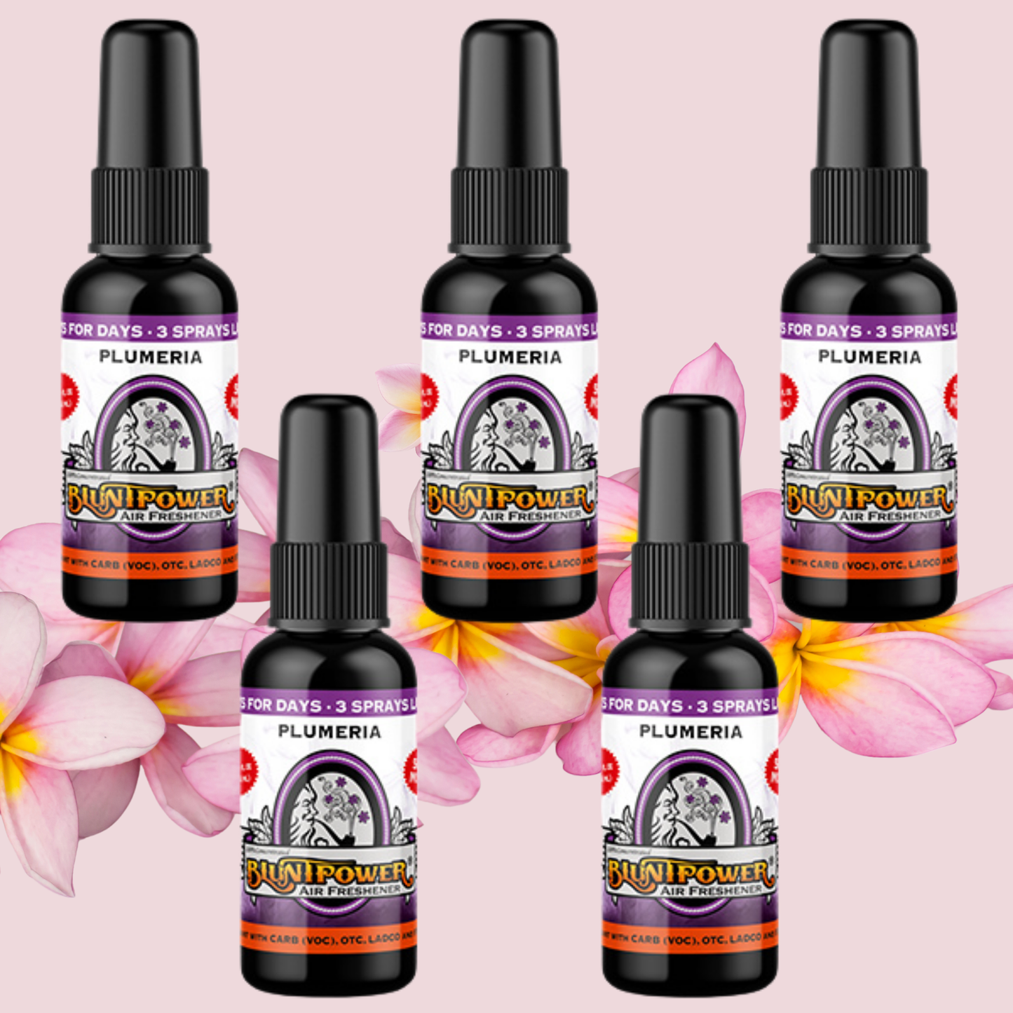 Plumeria Air Freshener Spray - BluntPower Air Freshener
