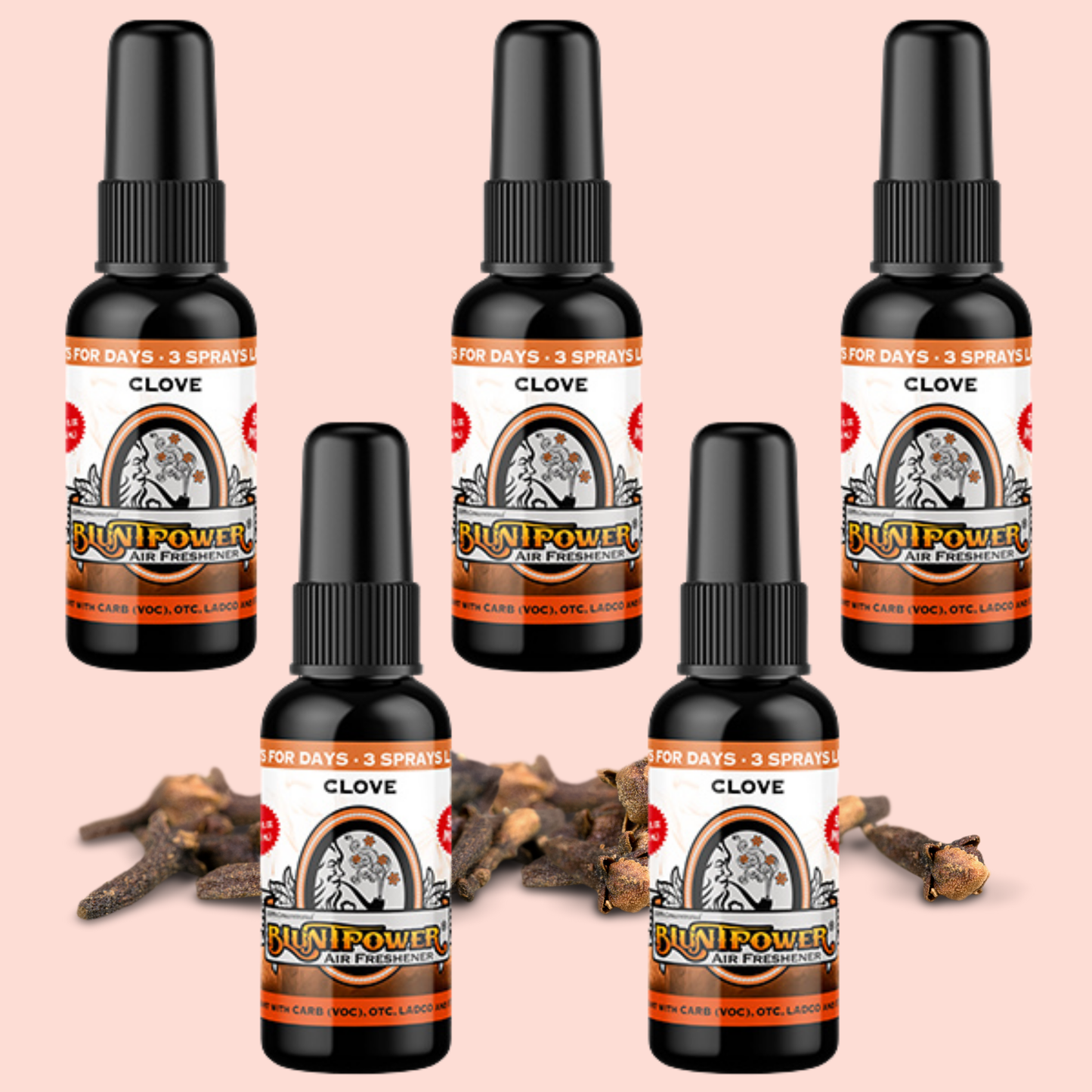 Clove Air Freshener Spray - BluntPower Air Freshener