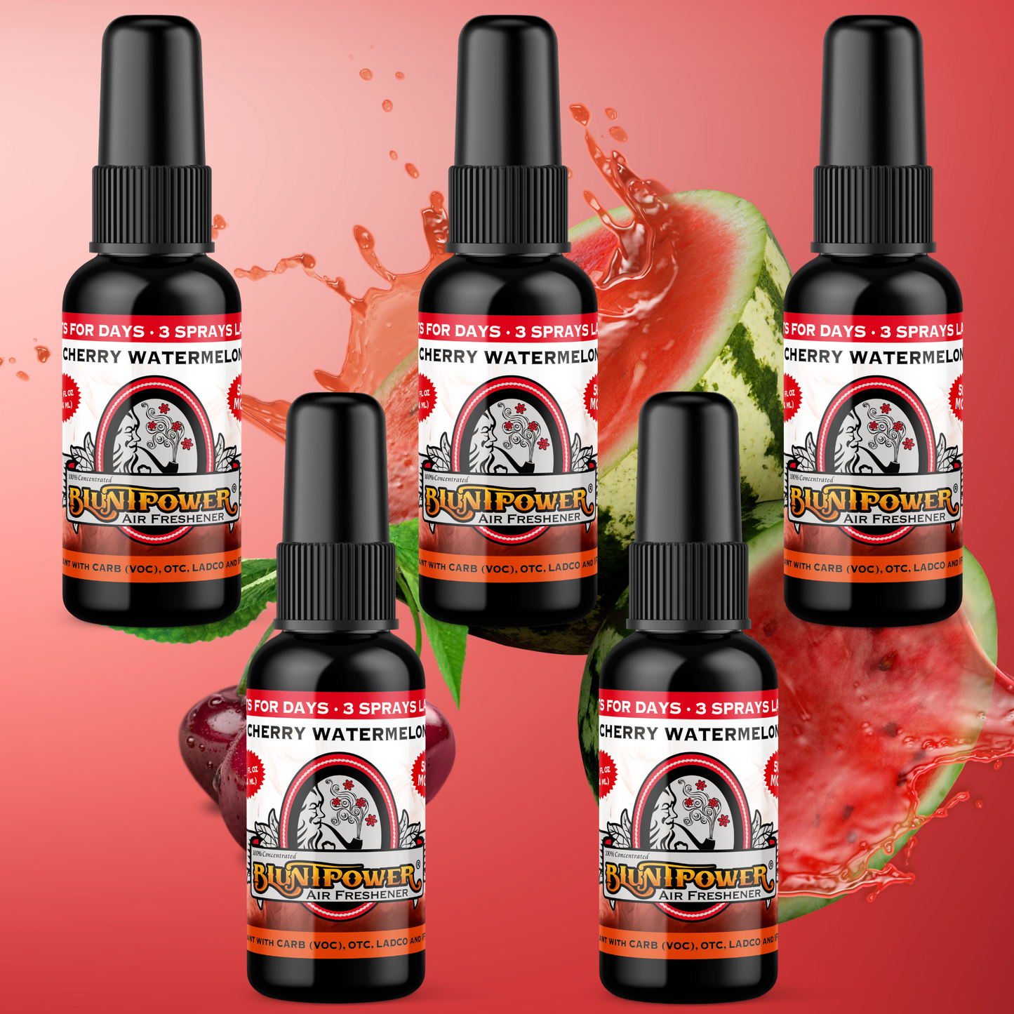 Cherry Watermelon Air Freshener Spray - BluntPower Air Freshener