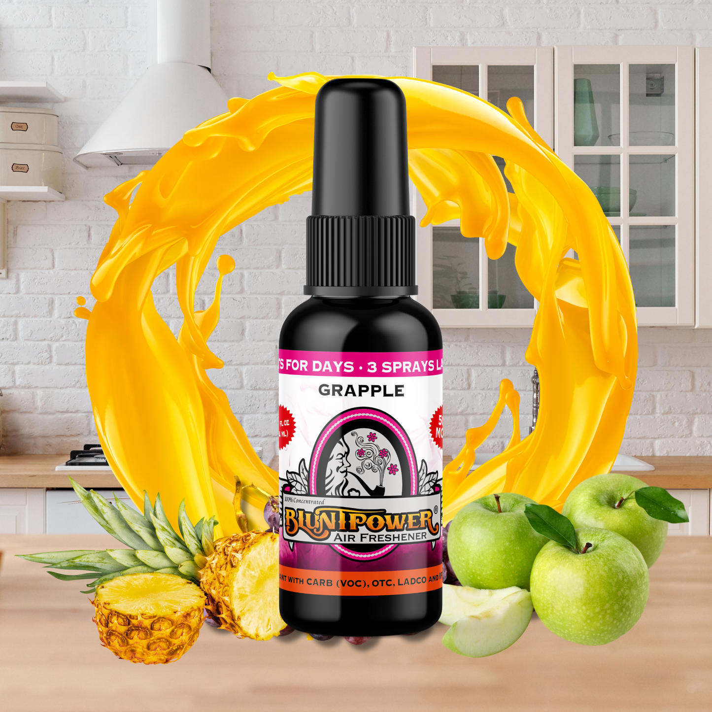 Grapple Air Freshener Spray - BluntPower Air Freshener