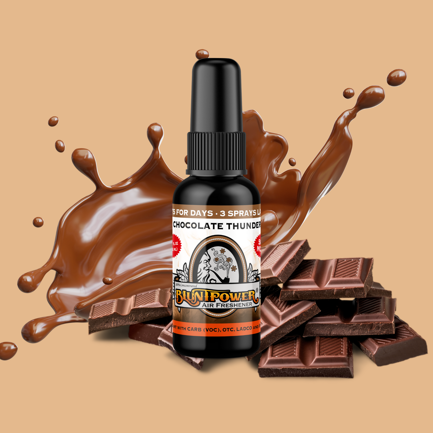 Chocolate Thunder Air Freshener Spray - BluntPower Air Freshener
