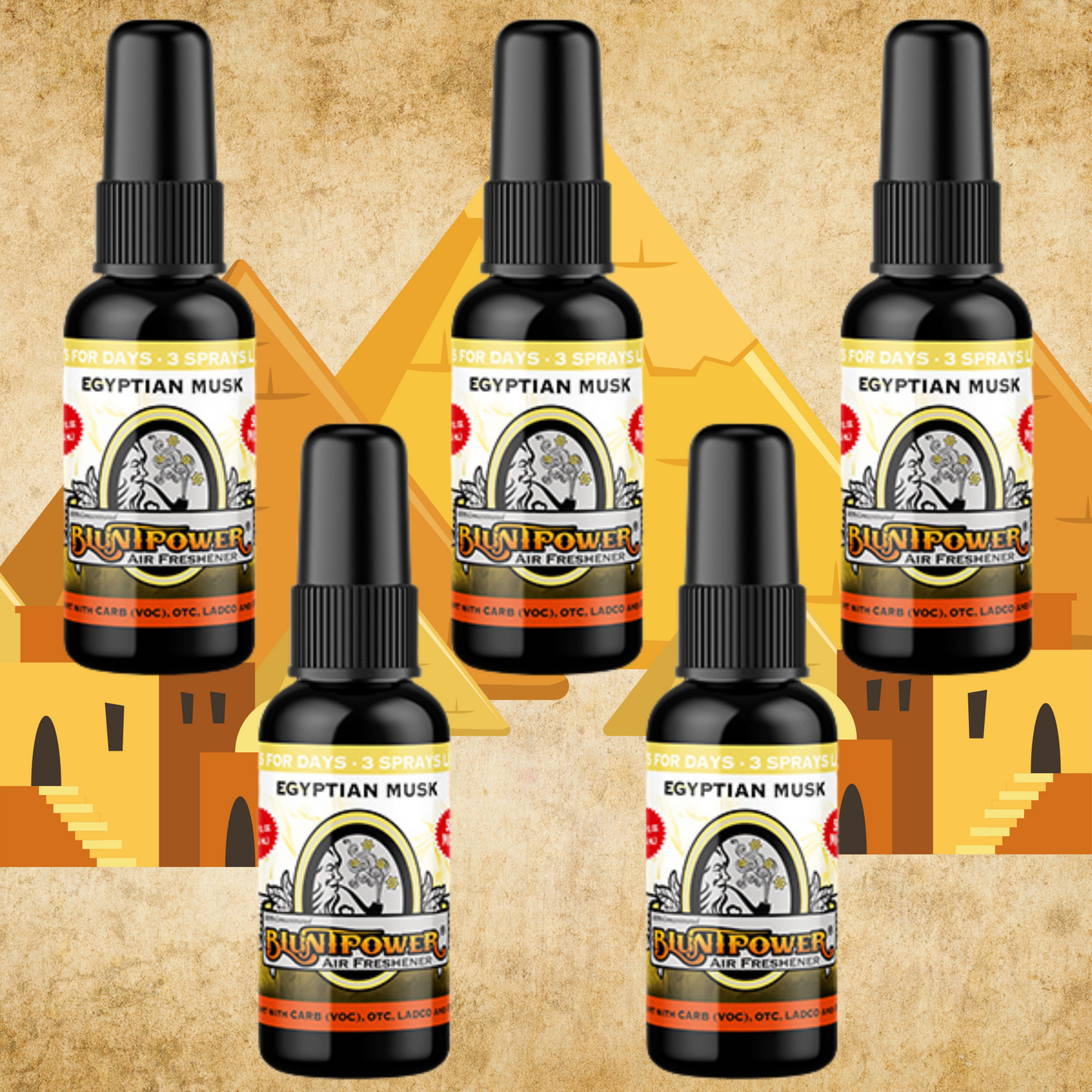 Egyptian Musk Air Freshener Spray - BluntPower Air Freshener