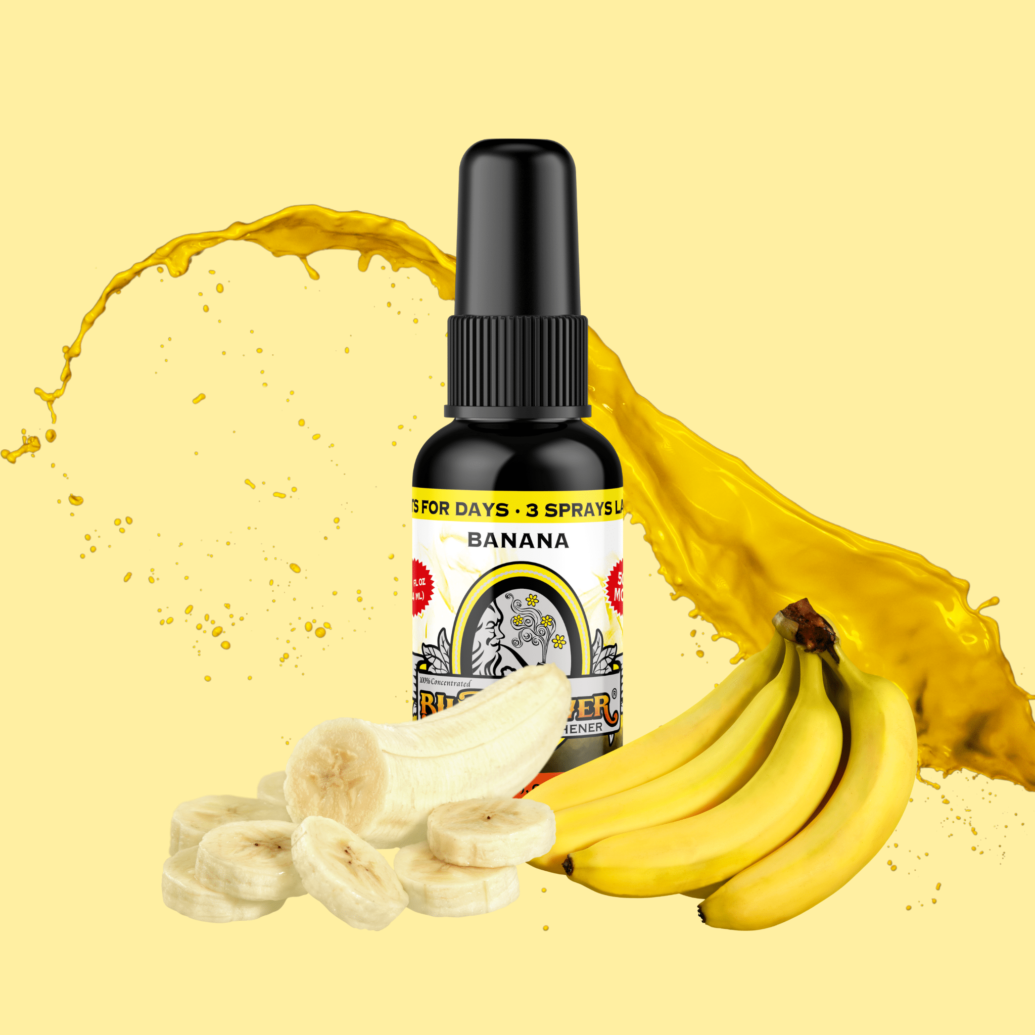 BluntPower Air Freshener, Banana Scent - 1.5 fl. oz. (44ml)