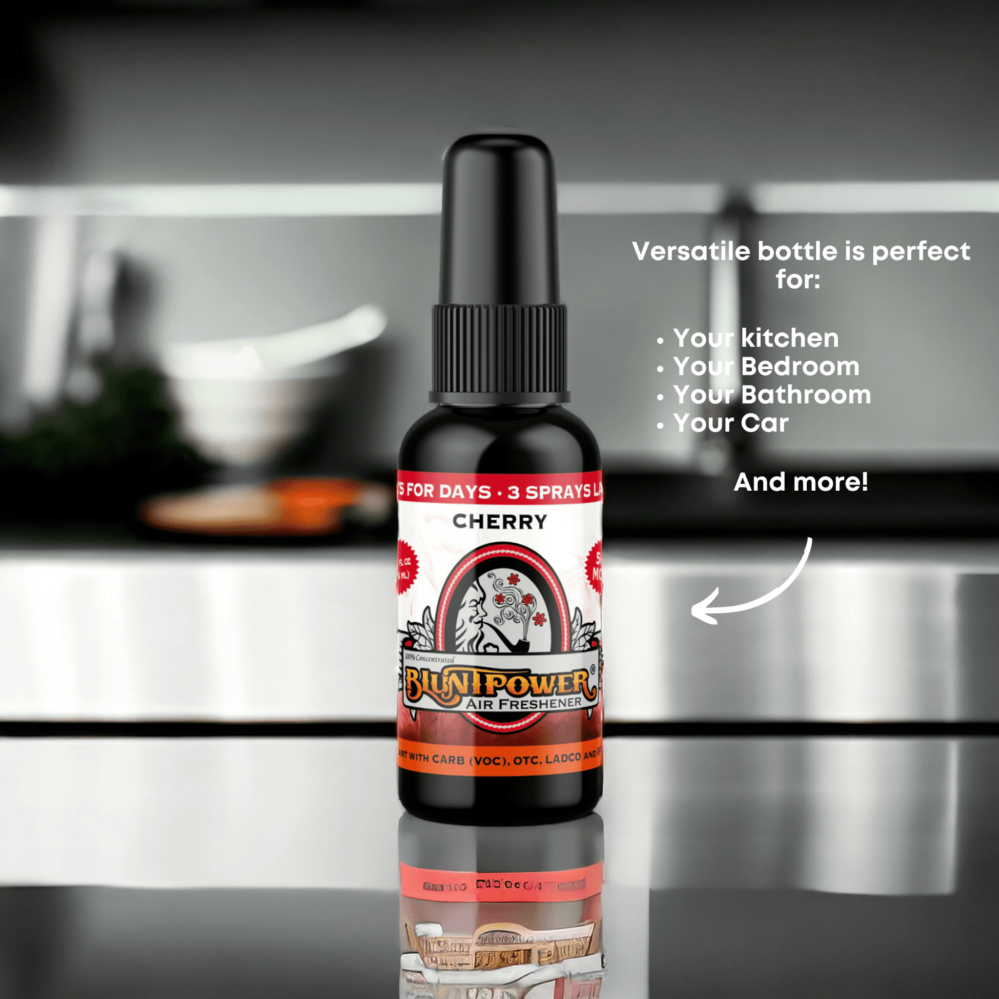 Cherry Air Freshener Spray - BluntPower Air Freshener