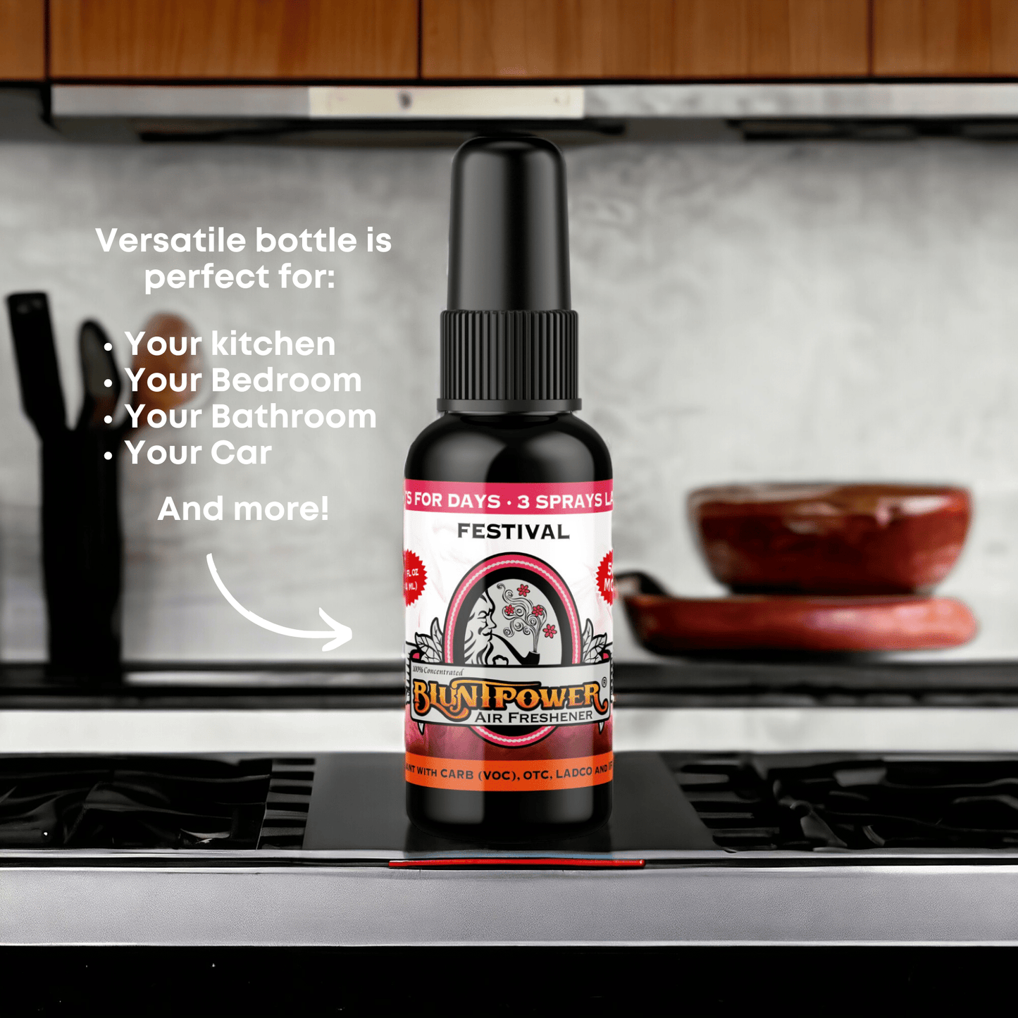 Festival Air Freshener Spray - BluntPower Air Freshener