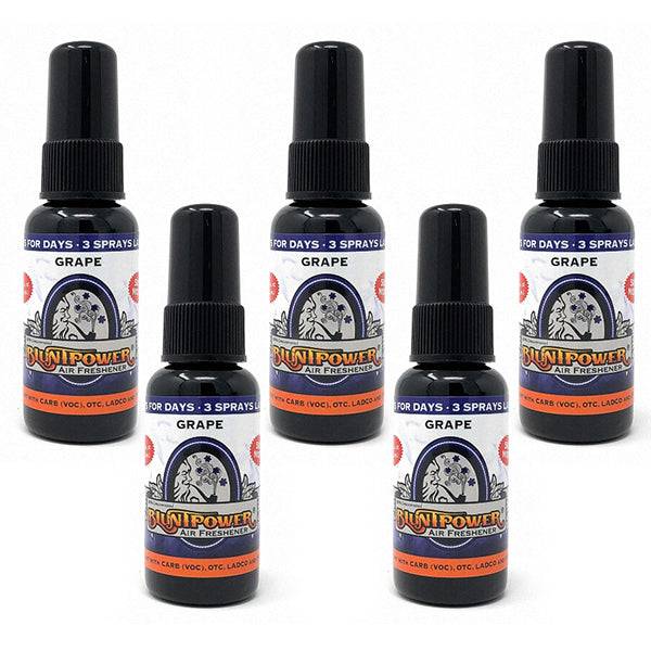 Grape Spray Air Freshener Bundle (5 Pack) - BluntPower Air Freshener