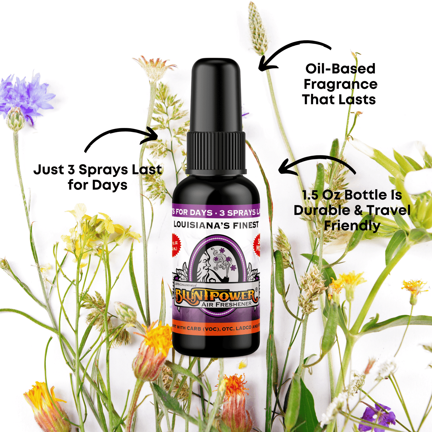 Louisiana Finest Air Freshener Spray - BluntPower Air Freshener