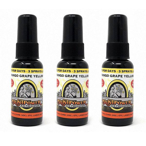 Mango Grape Yellow Air Freshener Bundle (3 Pack) - BluntPower Air Freshener