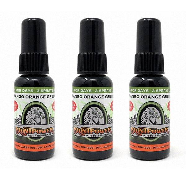 Mango Orange Green Air Freshener Bundle (3 Pack) - BluntPower Air Freshener