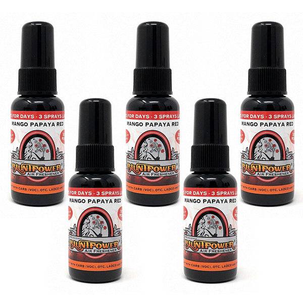 Mango Papaya Red Air Freshener Bundle (5 Pack) - BluntPower Air Freshener