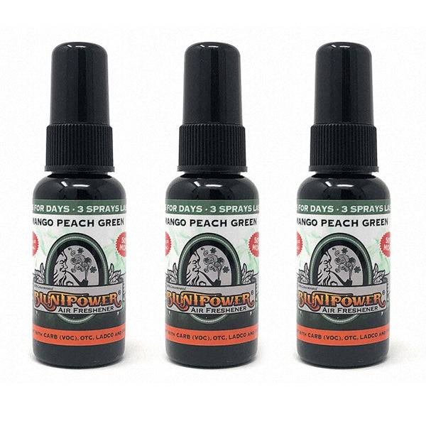 Mango Peach Green Air Freshener Bundle (3 Pack) - BluntPower Air Freshener