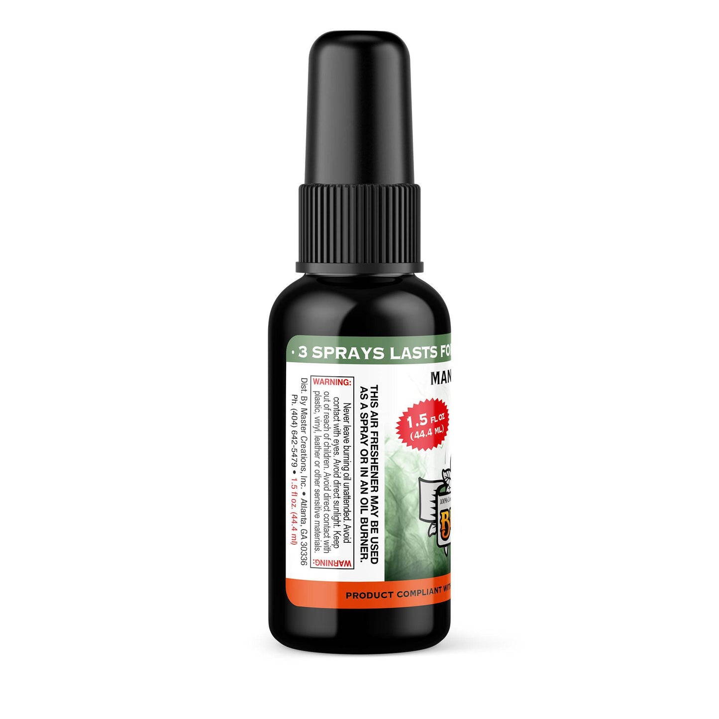 Mango Peach Green Air Freshener Spray - BluntPower Air Freshener