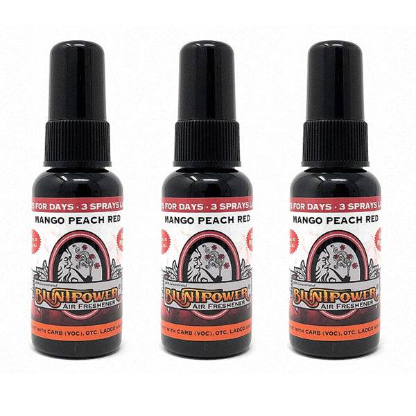 Mango Peach Red Air Freshener Bundle (3 Pack) - BluntPower Air Freshener