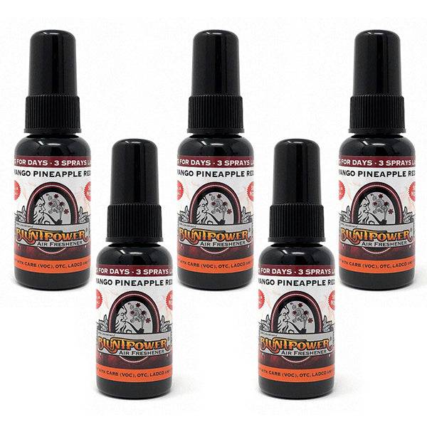 Mango Pineapple Red Air Freshener Bundle (5 Pack) - BluntPower Air Freshener