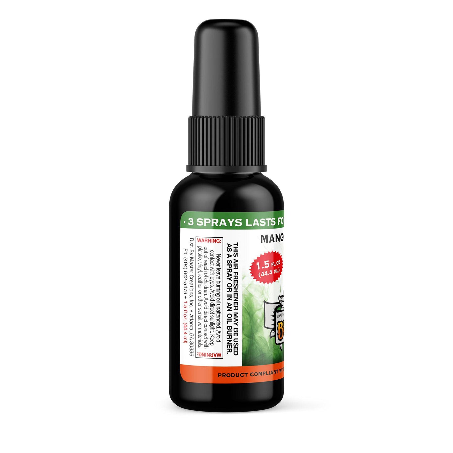 Mango Tangerine Green Air Freshener Spray - BluntPower Air Freshener