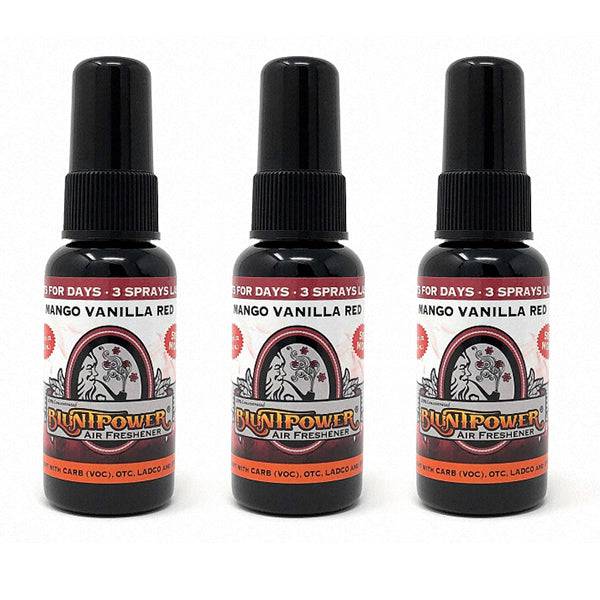 Mango Vanilla Red Air Freshener Bundle (3 Pack) - BluntPower Air Freshener