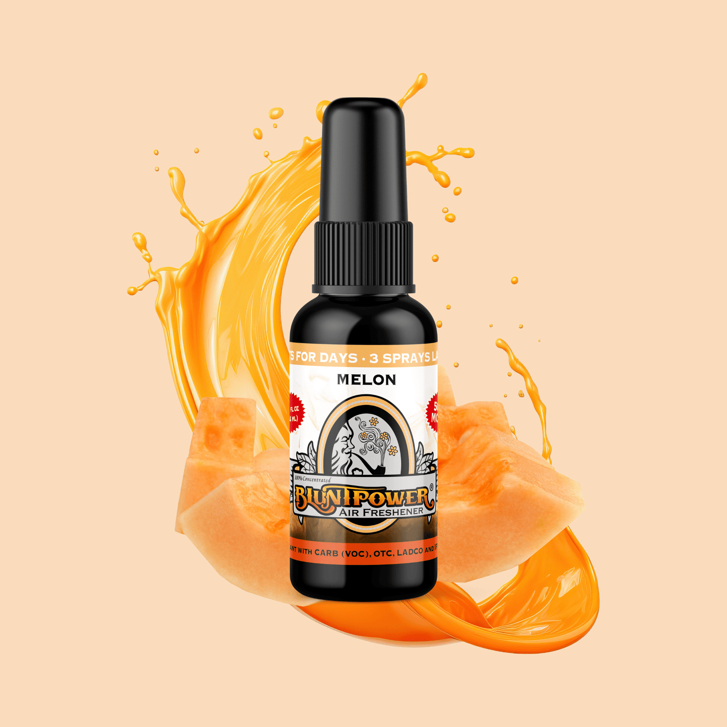 Melon Air Freshener Spray - BluntPower Air Freshener