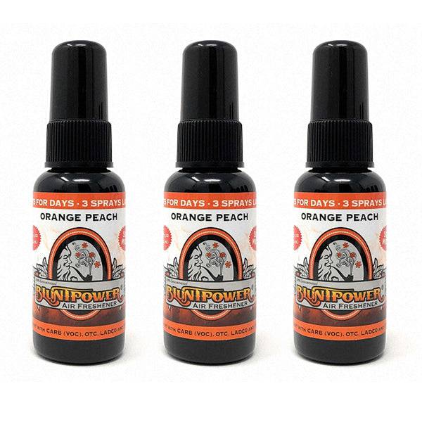 Orange Peach Air Freshener Bundle (3 Pack) - BluntPower Air Freshener