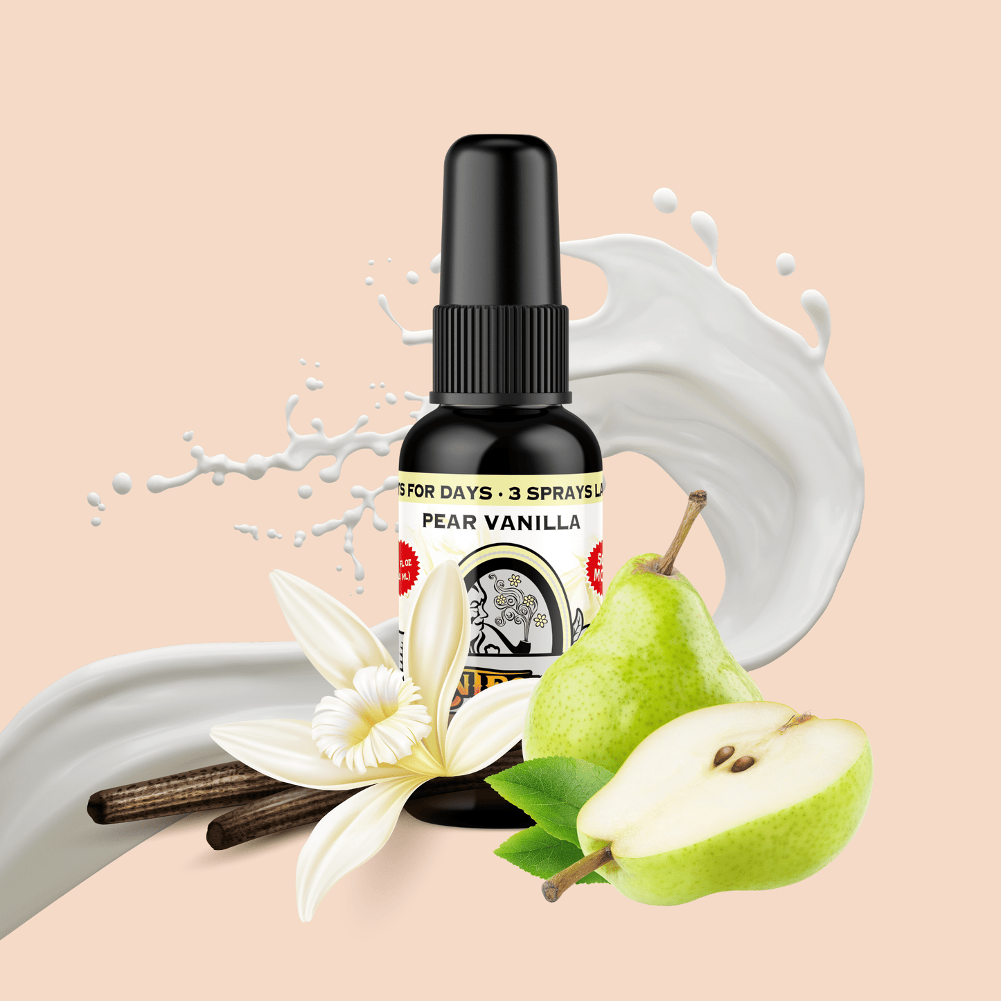 Pear Vanilla Spray Air Freshener Spray - BluntPower Air Freshener
