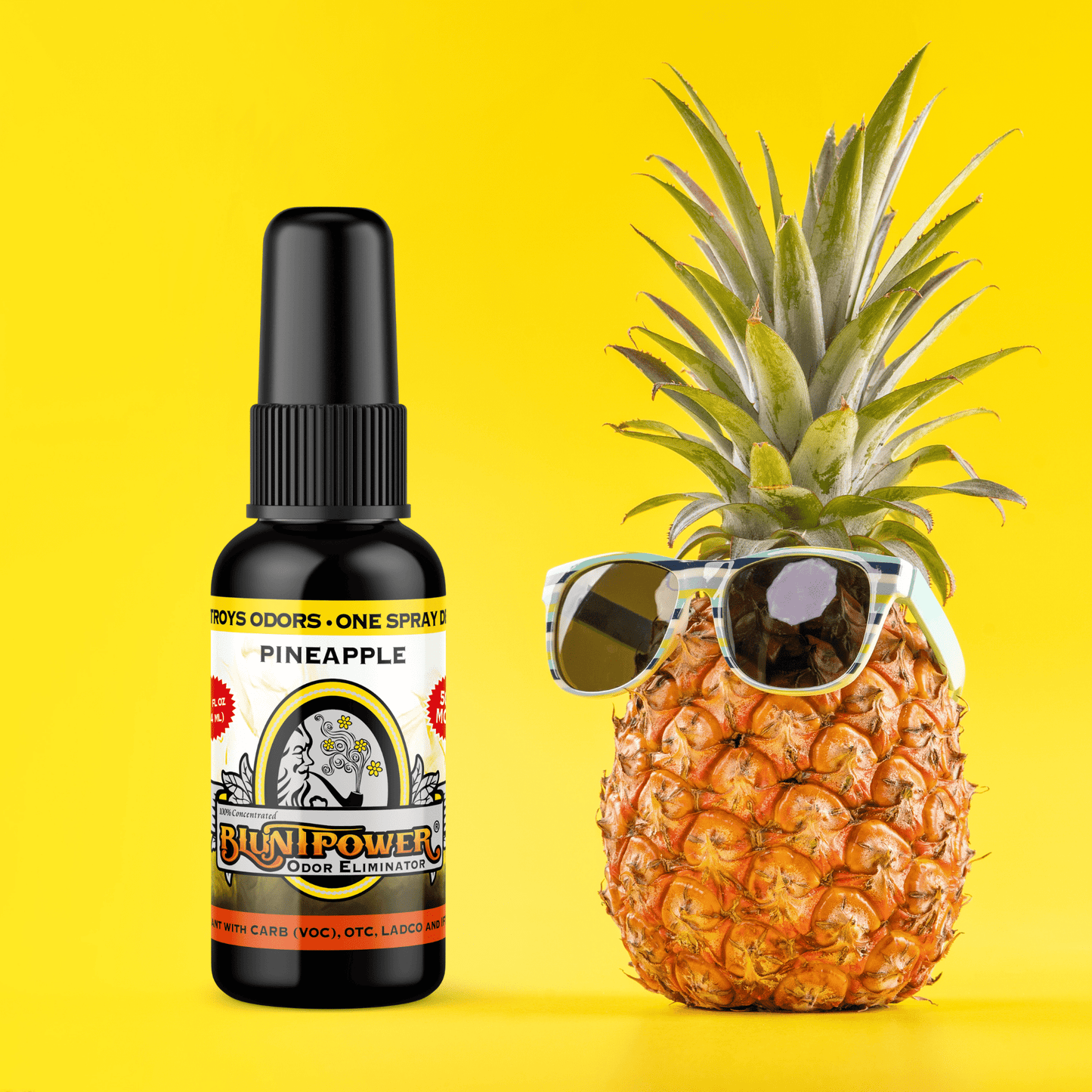 Pineapple Long Lasting Air Freshener Spray - BluntPower Air Freshener