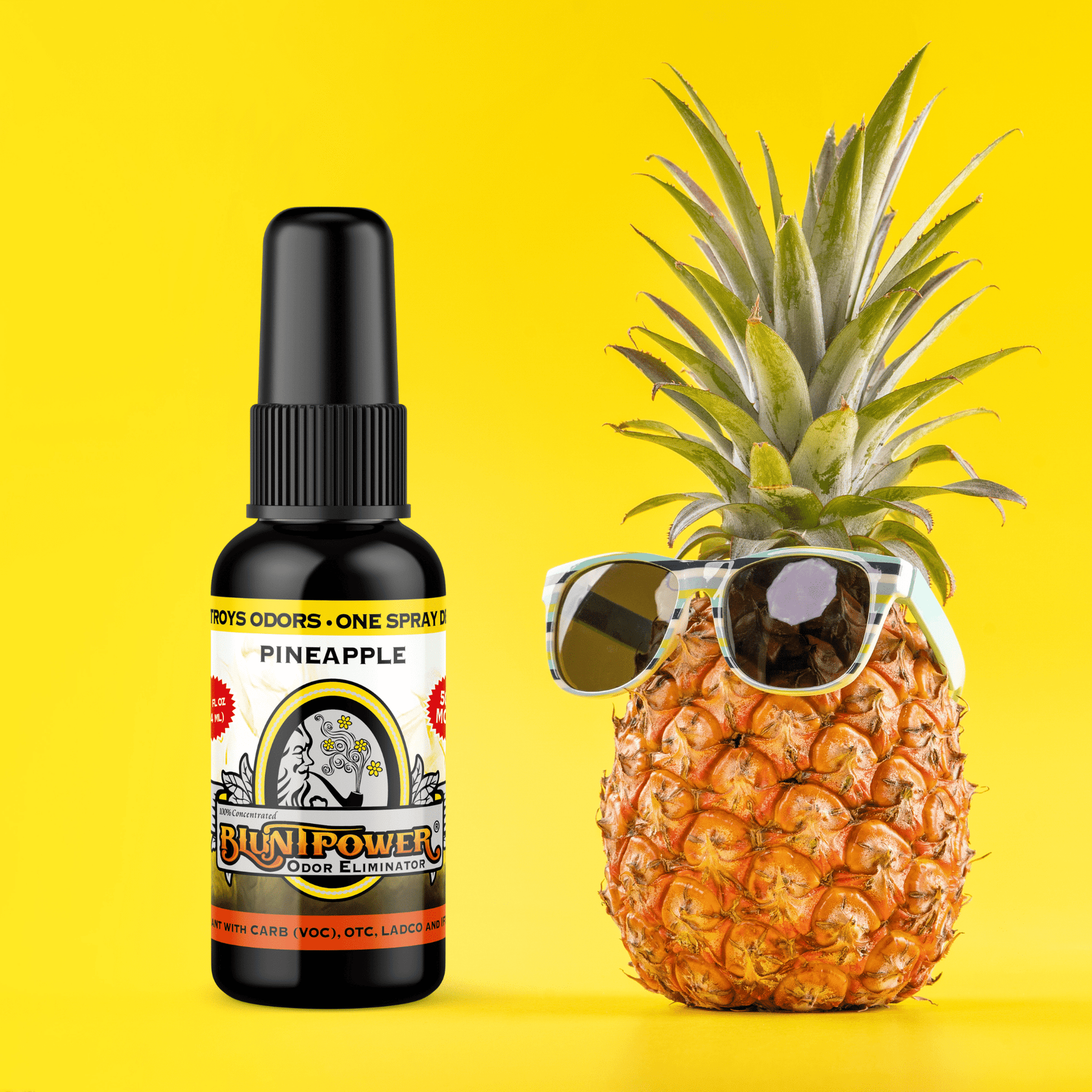 Pineapple Long Lasting Air Freshener Spray - BluntPower Air Freshener