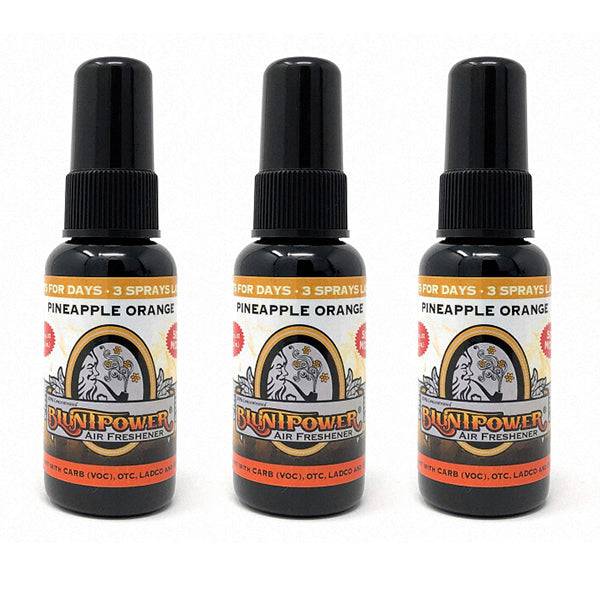 Pineapple Orange Air Freshener Bundle (3 Pack) - BluntPower Air Freshener