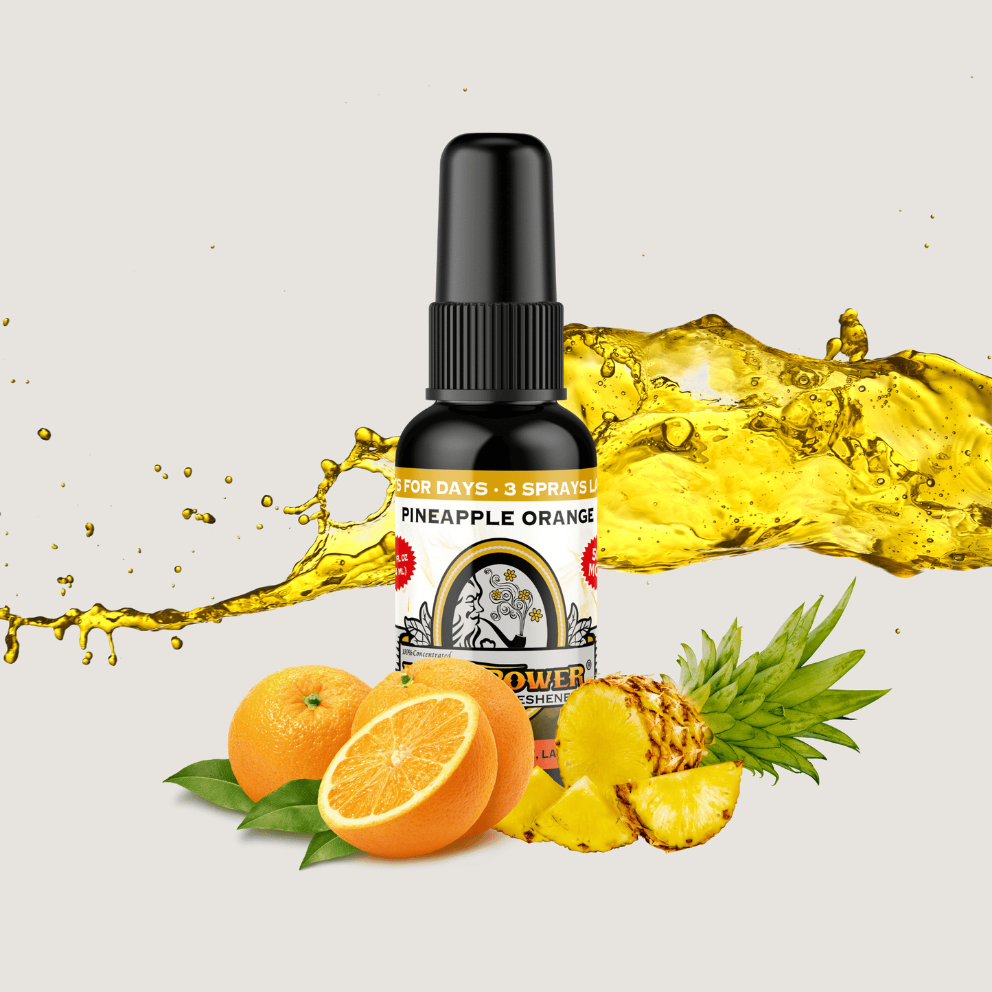 Pineapple Orange Air Freshener Spray - BluntPower Air Freshener