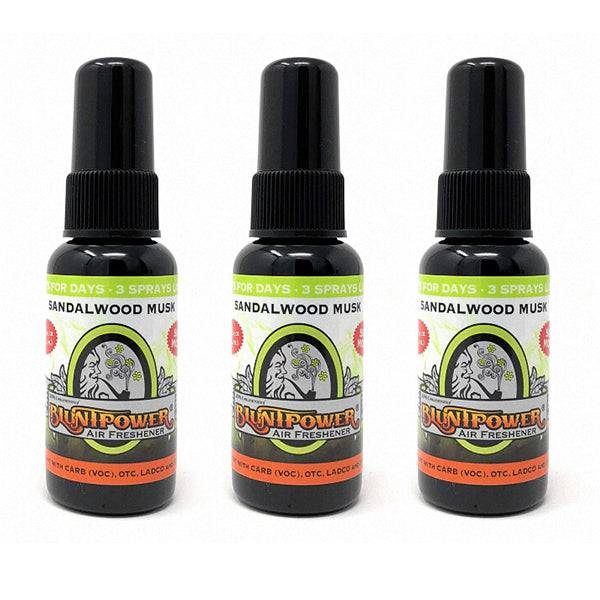 Sandalwood & Musk Air Freshener Spray - BluntPower Air Freshener
