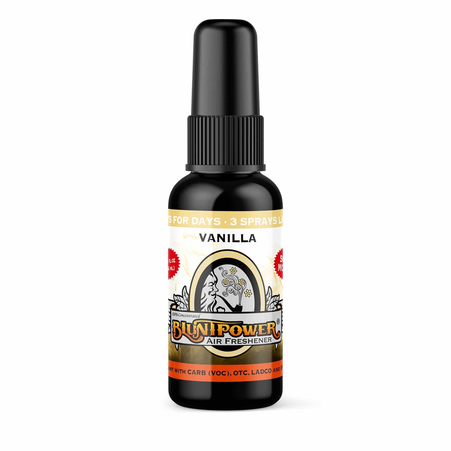 Vanilla Air Freshener Spray - BluntPower Air Freshener