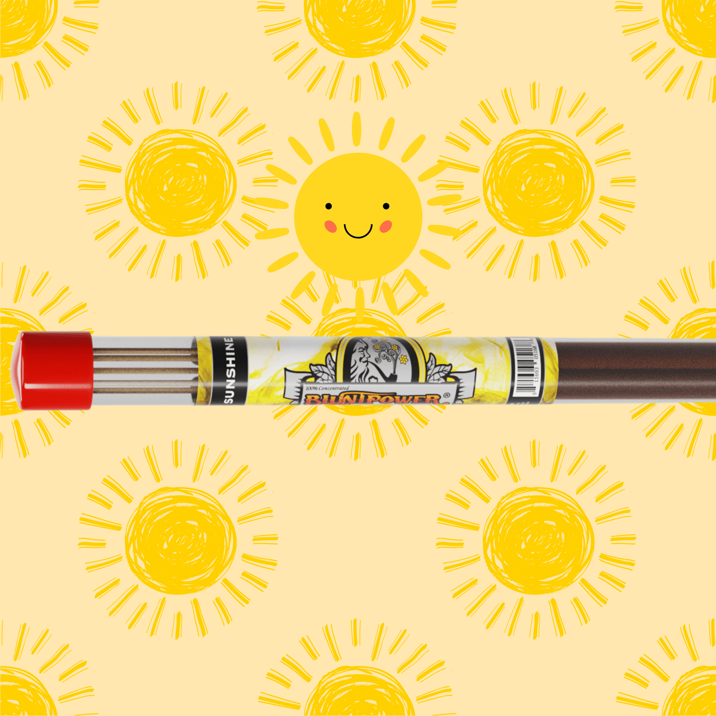 Sunshine Long Incense Sticks - BluntPower Air Freshener