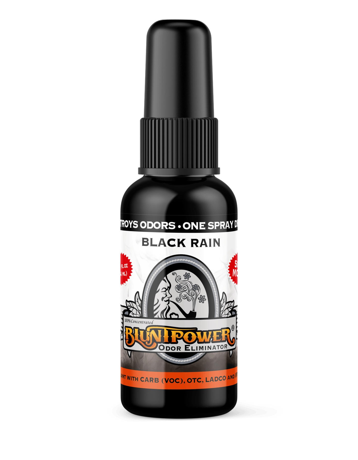 Black Rain Odor Eliminator Spray - BluntPower Air Freshener