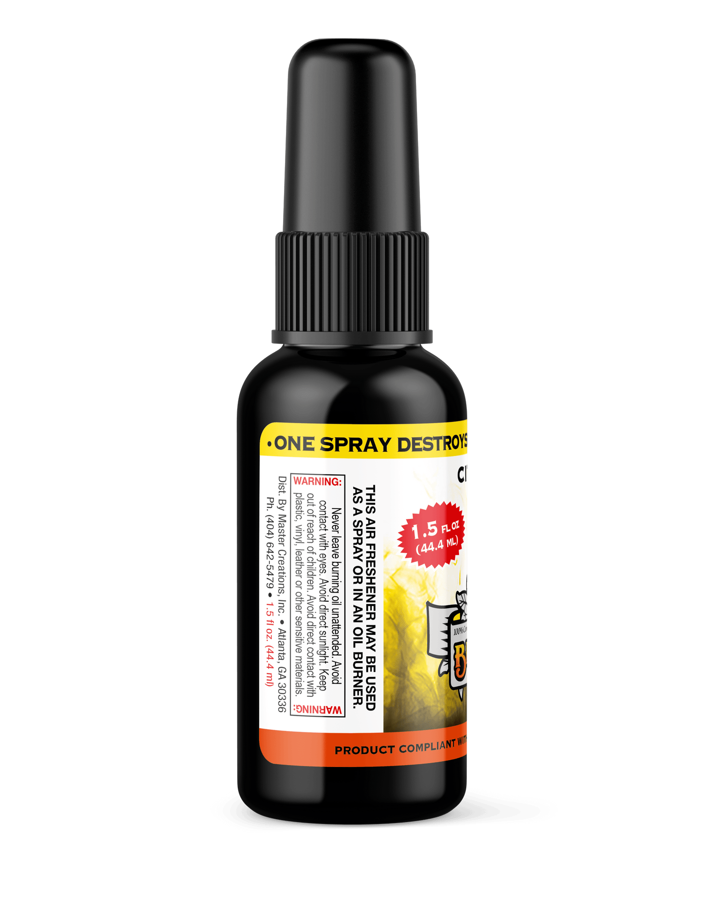 Citrus Sunshine Odor Eliminator Spray - BluntPower Air Freshener