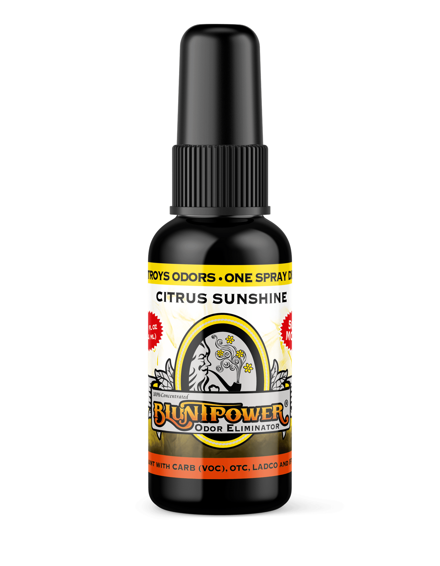 Citrus Sunshine Odor Eliminator Spray - BluntPower Air Freshener