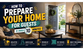 How to Prepare Your Home for Guests in Under 10 Minutes