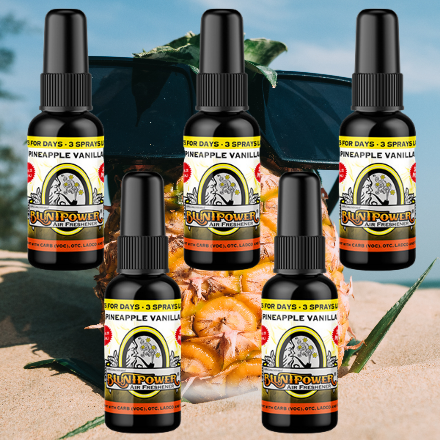 Pineapple Vanilla Air Freshener Spray