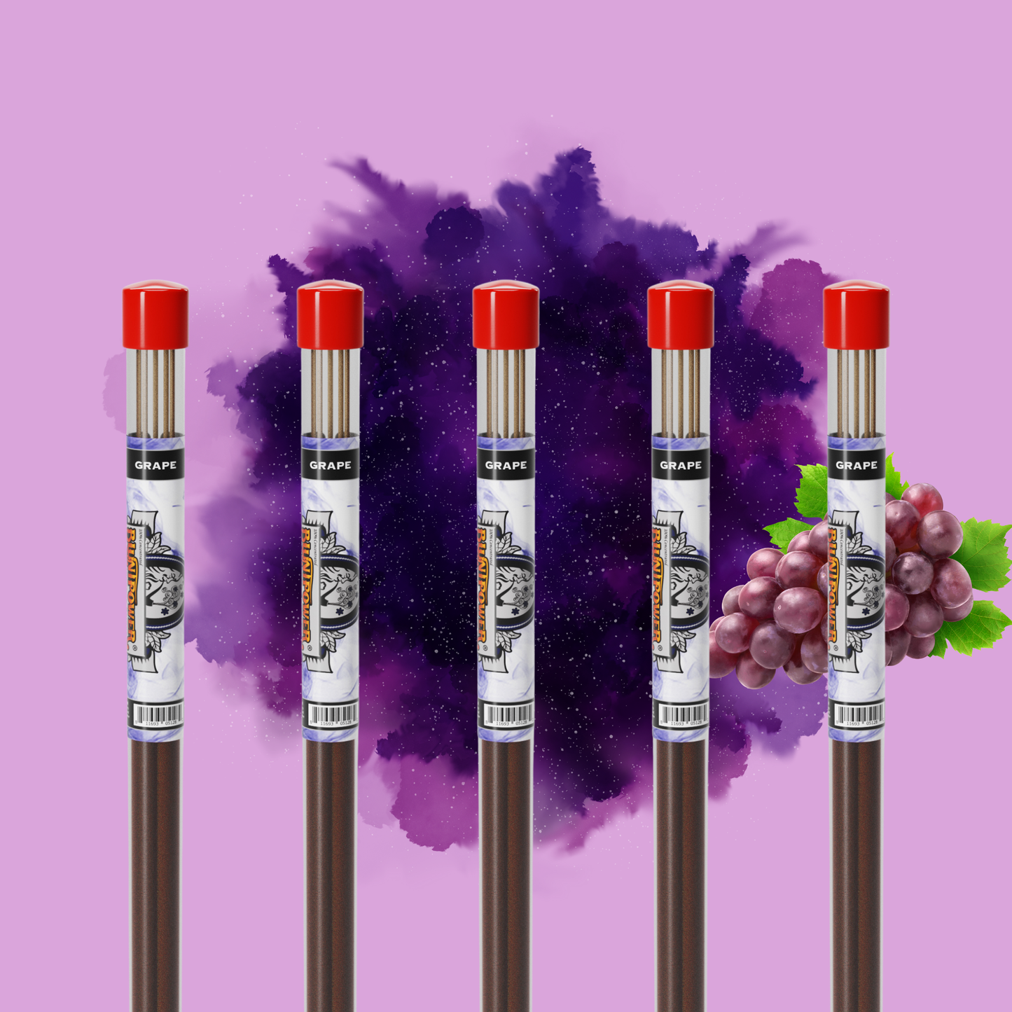 Grape Long Incense Sticks - BluntPower Air Freshener