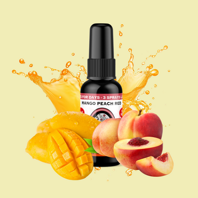 Mango Peach Red Air Freshener Spray