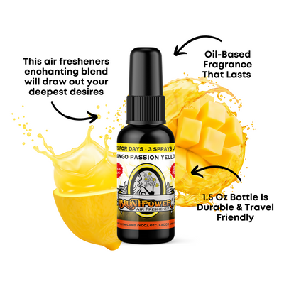 Mango Passion Yellow Air Freshener Spray