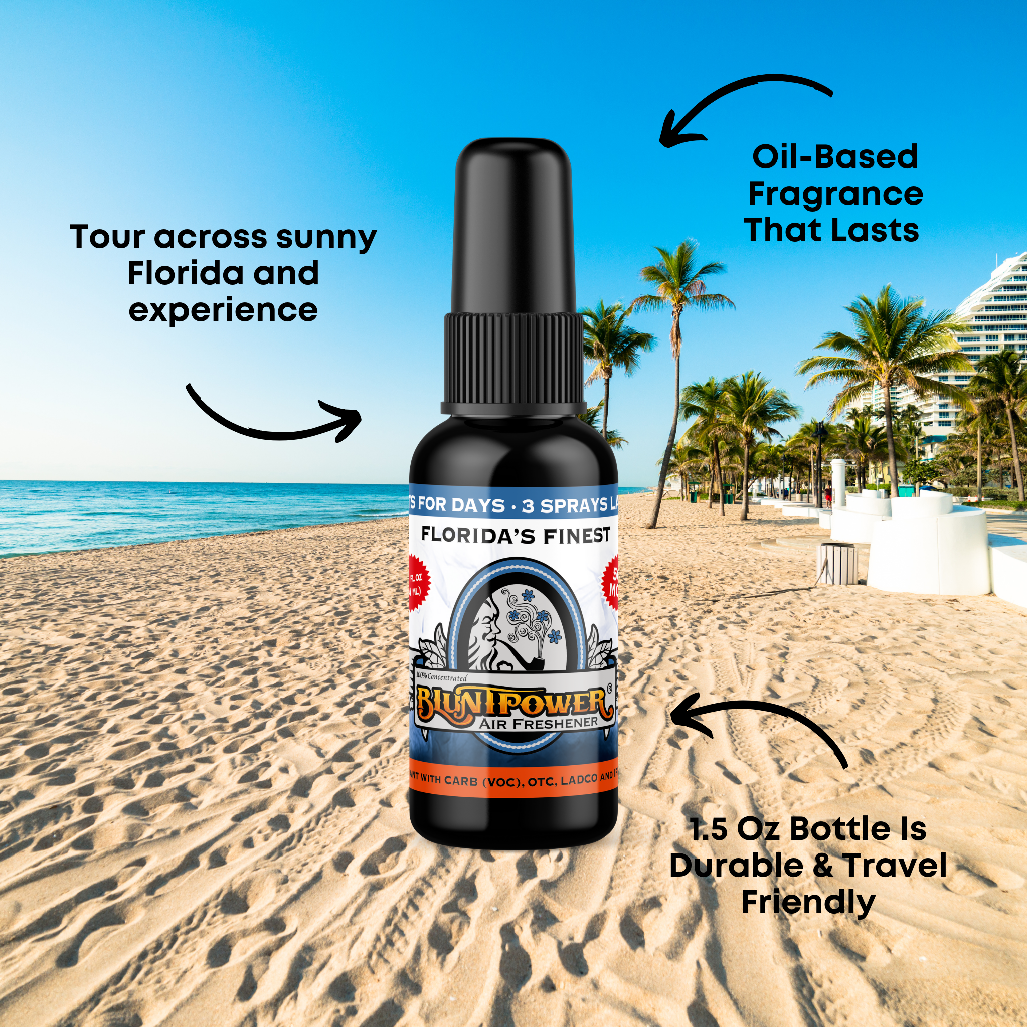 Florida Finest Air Freshener Spray - BluntPower Air Freshener