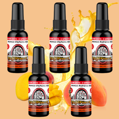 Mango Papaya Red Air Freshener Bundle (5 Pack) - BluntPower Air Freshener