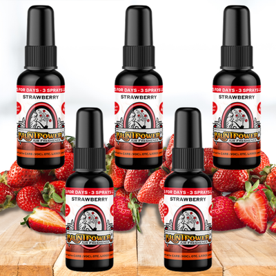 Strawberry Spray Air Freshener Bundle (5 Pack) - BluntPower Air Freshener