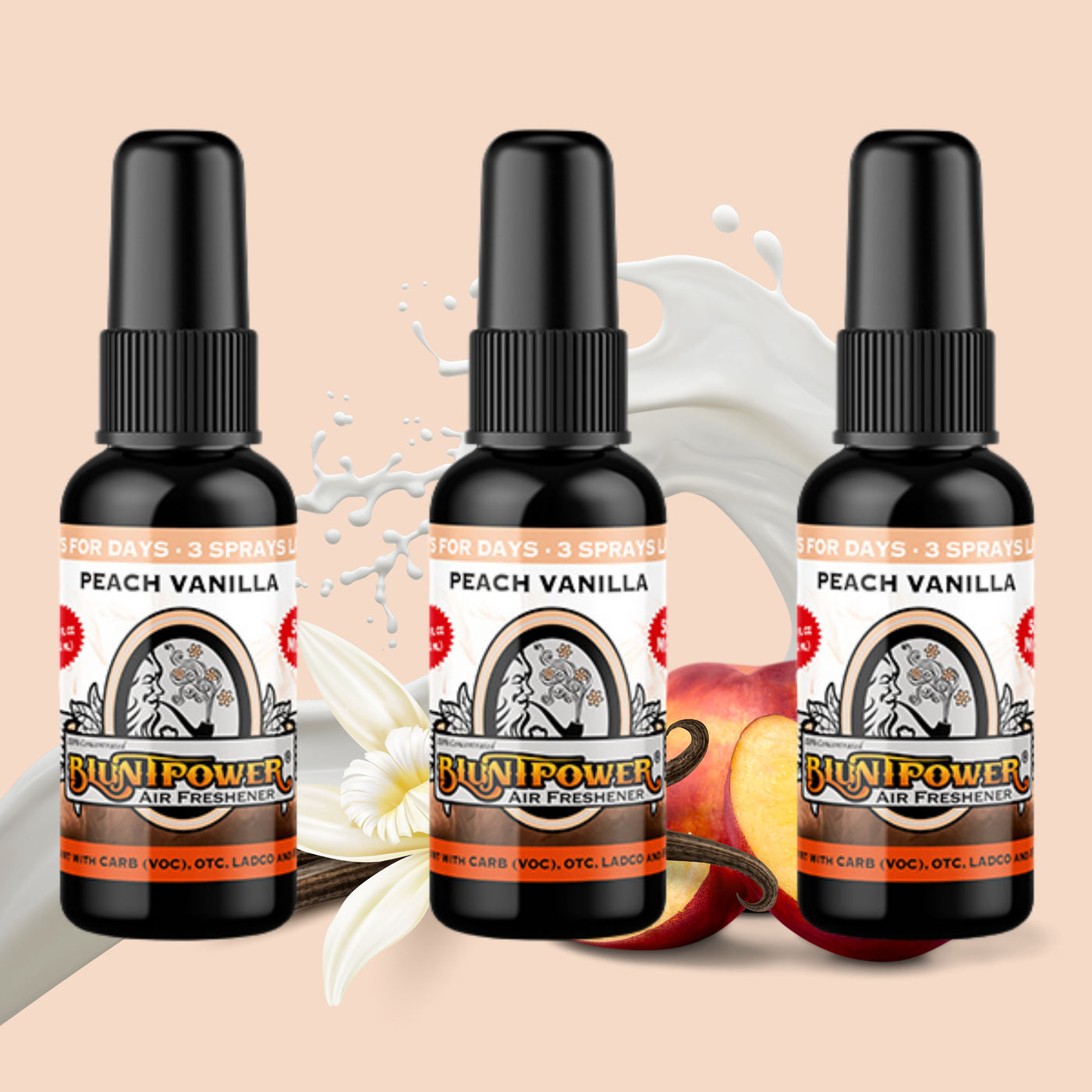 Peach Vanilla Air Freshener Spray