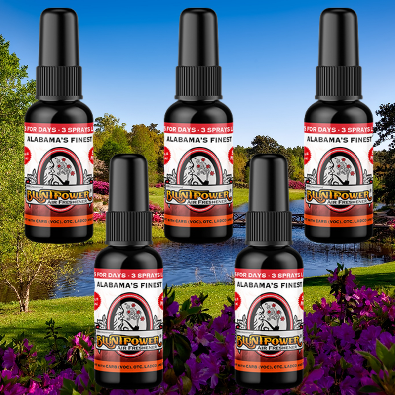 Alabama Finest Spray Air Freshener Bundle (5 Pack)