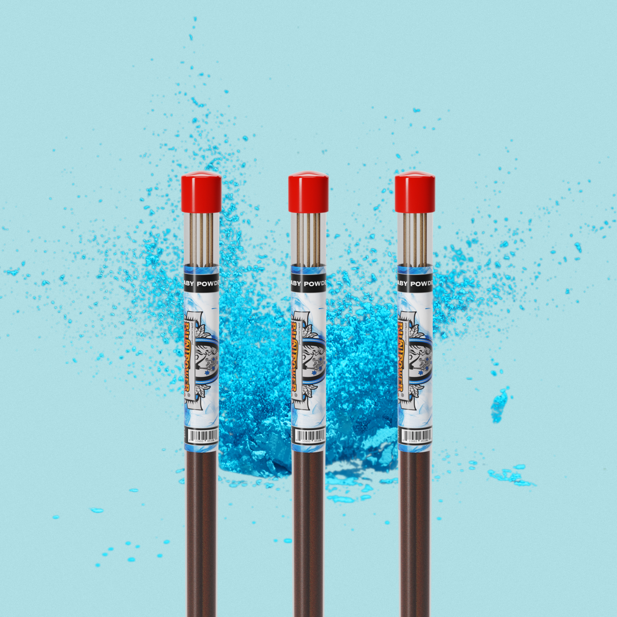 Baby Powder Long Incense Sticks - BluntPower Air Freshener