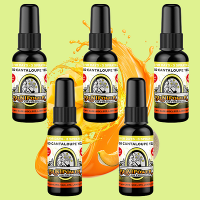 Mango Cantaloupe Yellow Air Freshener Spray