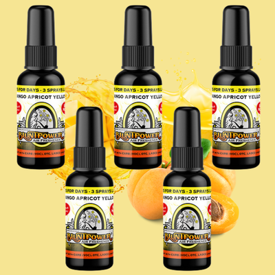 Mango Apricot Yellow Air Freshener Bundle (5 Pack) - BluntPower Air Freshener