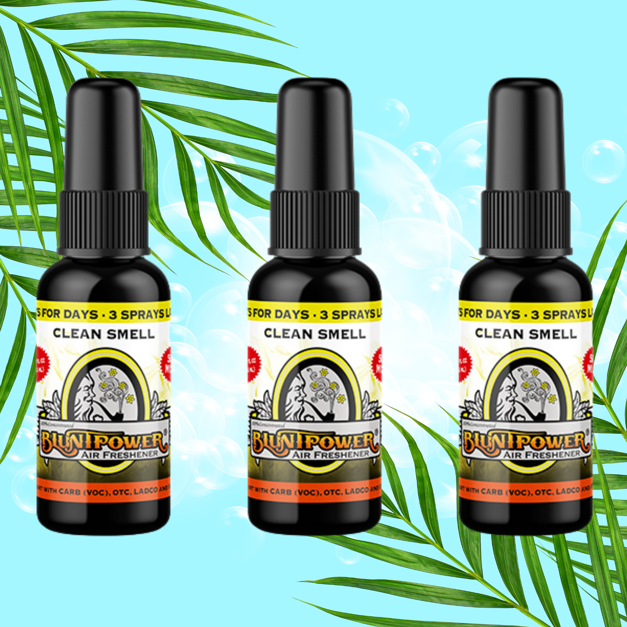 Clean Smell Air Freshener Spray - BluntPower Air Freshener