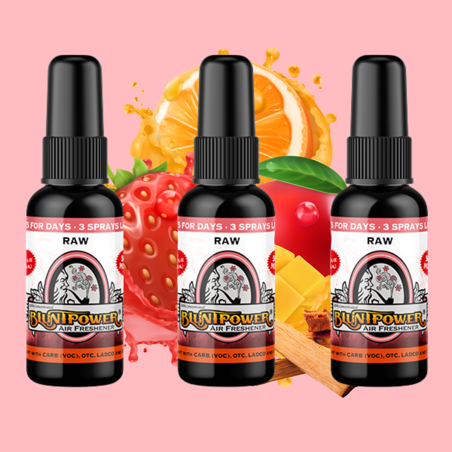Raw Air Freshener Spray - BluntPower Air Freshener