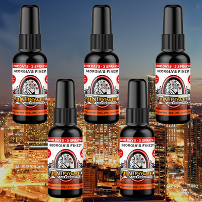 Georgia Finest Air Freshener Spray Bundle (5 Pack) - BluntPower Air Freshener